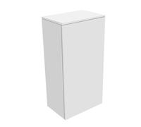 KEUCO EDITION 400 Armoire centrale, 1 porte, charnières à gauche, 450x894x300mm, 31725380001, Corps/Avant: Vernis structuré blanc / Vernis texturé blanc