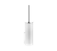 KEUCO Garniture de toilette Edition 400 11564019000 – Chrome, verre de cristal véritable