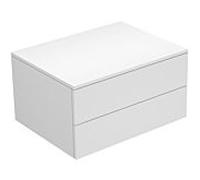 Keuco Edition 400 Meuble latéral 31742870000 suspendu / 2 tiroir chêne cachemir