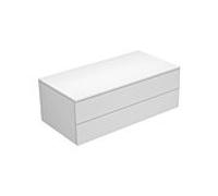 Keuco Edition 400 Meuble latéral 31752140000 suspendu / 2 tiroir Truffe/Truffe