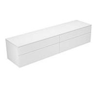 Keuco Edition 400 - Sideboard 4 Auszüge weiß / weiß