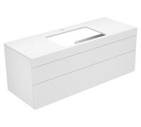 Keuco Edition 400 Meuble sous lavabo 31573390100 140x54,6x53,5cm, avec trou pour robinetterie, anthracite