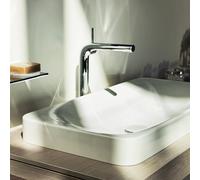 KEUCO Mitigeur lavabo Edition 400 monocommande – saillie 183 mm, hauteur 241mm, sans vidage, chromé