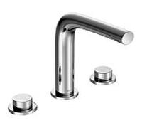 Keuco Edition 400 Mélangeur lavabo 3 trous 150 51515, avec bonde, chromé - 51515010000