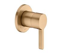 KEUCO Mitigeur monocommandé encastré EDITION 400 – rosace ronde – Bronze brossé