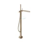 KEUCO EDITION 400 Mitigeur monocommandé pour bain pour montage indépendant, 51527030100, Couleur: bronze brossé