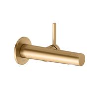 KEUCO EDITION 400 Mitigeur monocommandé pour lavabo, encastré pour montage mural, saillie 165mm, 51516250101, Couleur: Laiton brossé