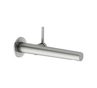 KEUCO EDITION 400 Mitigeur monocommandé pour lavabo, encastré pour montage mural, saillie 243mm, 51516062101, Couleur: acier inoxydable