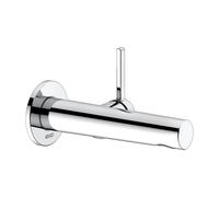 KEUCO Mitigeur monocommandé pour lavabo EDITION 400 encastré mural saillie 165 mm Chromé