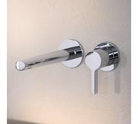 KEUCO Mitigeur monocommandé pour lavabo Edition 400 limiteur température saillie 165 mm Chromé