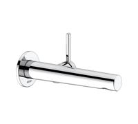 KEUCO Mitigeur mural pour lavabo Edition 400 Monocommandé encastré saillie 197 mm Chromé 51516011101
