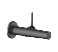 KEUCO Mitigeur lavabo monocommande EDITION 400 encastré mural saillie 165 mm Chrome noir brossé