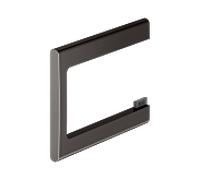 KEUCO EDITION 400, Distributeur de papier toilette, orientable, 11562350000, Couleur: noir titane brossé