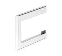 KEUCO Porte-papier toilette Edition 400 – forme ouverte, chromé, pivotant, à percer