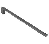 Keuco Edition 400 Porte-serviettes 11520, 1 piÃšce, fixe, 450 mm, chromÃ©, Coloris: Chrome noir brossÃ© - 11520130000