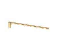KEUCO EDITION 400 Porte-serviettes, 1 bras, fixe, 450 mm, 11520250000, Couleur: Laiton brossé