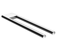 Keuco Edition 400 porte-serviettes 11519050000 nickel brossé, 340mm, 2 pièces, fixe