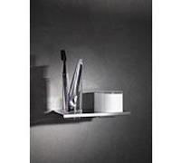 Keuco Edition 400 distributeur double porte-verre et lotion 11553, chromÃ© - 11553019000