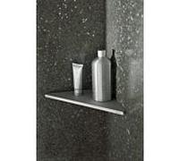 KEUCO tablette de douche d'angle EDITION 400 aluminium anodisé argenté 11557170000
