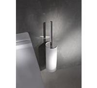 Keuco Edition 400 WC - garniture de toilette 11564019000 en chrome, verre de cristal véritable