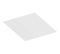 Keuco plaque de recouvrement Edition 90 39024329000 40,2x0,4x48,6cm, au buffet 40cm, marbre blanc