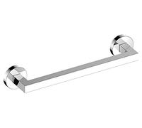 KEUCO EDITION 90 poignée de relèvement 36 cm, métal noir mat, capacité de charge jusqu’à 115 kg, Made in Germany, pour un accès facile et une prise en main stable dans la baignoire et la douche