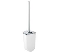 KEUCO ELEGANCE Ensemble brosse de toilette, avec couvercle, boîtier amovible, chromé, 11664010100