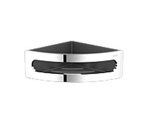 Keuco Elegance corbeille à éponges d'angle 11657010001 2 pièces en chrome anthracite