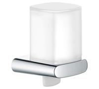 KEUCO Distributeur de savon liquide ELEGANCE Verre dépoli cristal véritable, chromé 11652019000