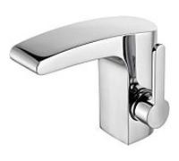Keuco Elegance robinet de lavabo 51602010000 chromé, avec écoulement