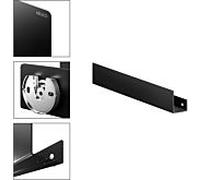 Keuco étagère de douche 24953370200 610-800 mm, 120x90, noir mat