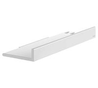 KEUCO REVA tablette de douche avec raclette en verre, amovible, 12859510000, Couleur: blanc mat / chromé