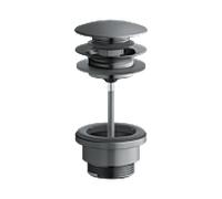KEUCO Garniture d'écoulement, filetage de raccordement G 1/4, 59902130000, Couleur: Chrome noir brossé