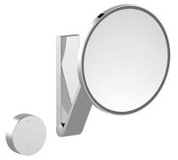 Keuco iLook Move miroir cosmétique 21.2x21.2 cm arrondi avec éclairage chrome 17612019002