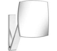 KEUCO Miroir de soins de beauté iLook_move angulaire sans éclairage montage mural Chromé 17613010000