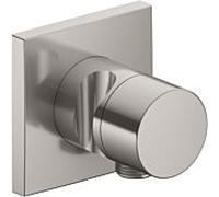 Keuco Inverseur 3 voies encastré, support de douche, poignée Pure, carré, finition Inox