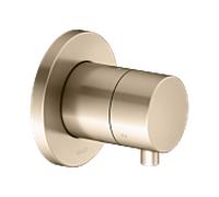 Keuco Ixmo 59548031001 Vanne de dérivation dissimulée à 3 voies, poignée Comfort , ronde, bronze brossé