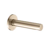 KEUCO IXMO Bec déverseur pour baignoire, rosace ronde, saillie 180mm, 59545030101, Couleur: bronze brossé