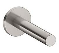 Keuco IXMO bec de bain 59545070001 saillie 130 mm, finition inox, rosace ronde