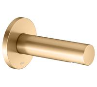 KEUCO IXMO Bec déverseur pour baignoire, rosace ronde, saillie 130mm, 59545250001, Couleur: Laiton brossé