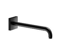 Keuco IXMO Black Selection bras de douche 53088370302 noir mat, saillie 312 mm, pour raccordement mural G 2000 /2
