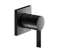 KEUCO Mitigeur monocommandé encastré IXMO Pure – Rosace carrée – Noir mat