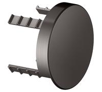 KEUCO IXMO Cache rond pour clapet anti-retour, 59949350001, Couleur: noir titane brossé