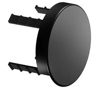 KEUCO IXMO Cache rond pour clapet anti-retour, 59949370001, Couleur: Noir Mat