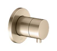 Keuco IXMO Armatur 59556, 2-Way Umstellventil Unterputz, Rosette ronde avec poignÃ©e IXMO Comfort, sans fonction darrÃªt, Coloris: bronze brossÃ© - 59556031001