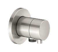 Keuco IXMO Comfort conversion 2 voies 59556051101 installation encastrée, ronde, raccord de tuyau, nickel brossé