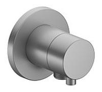 Keuco IXMO Comfort vanne d'encastrement 59541171101 installation encastrée, ronde, raccord de tuyau, pour 1 Verbraucher , finition aluminium