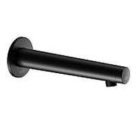 Keuco IXMO électronique mitigeur lavabo 59517371141 noir mat, encastré, fonctionnement sur secteur, saillie 225mm, rosace ronde