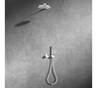 Keuco IXMO Ensemble de douche encastré avec mitigeur thermostatique, 59653010701,