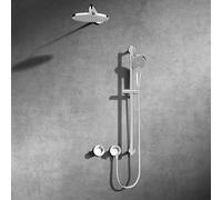 Keuco IXMO Ensemble de douche encastré avec mitigeur thermostatique, 59653010901,